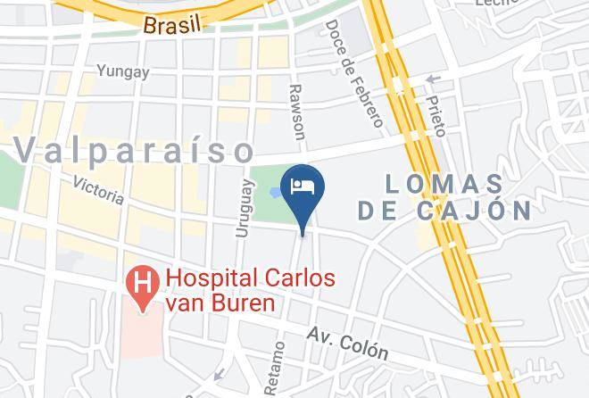Valparaiso Province - Ohiggins Park Hotel Maps