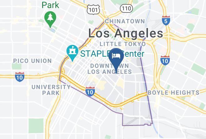 Los Angeles - Ohio Hotel Maps