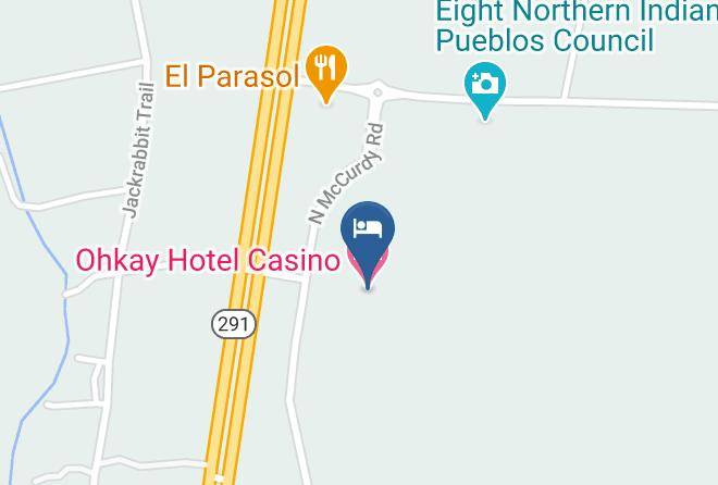 Rio Arriba - Ohkay Hotel Casino Maps