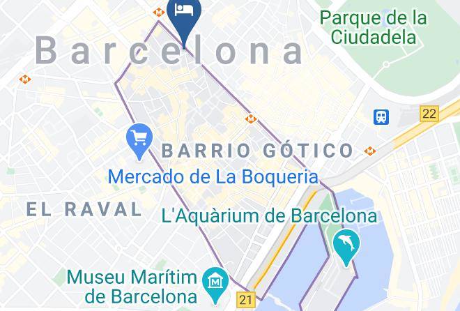 Barcelona - Hotel Ohla Barcelona Maps