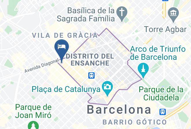 Barcelona - Ohla Eixample Maps