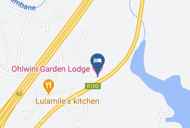 Ugu - Ohlwini Garden Lodge Maps