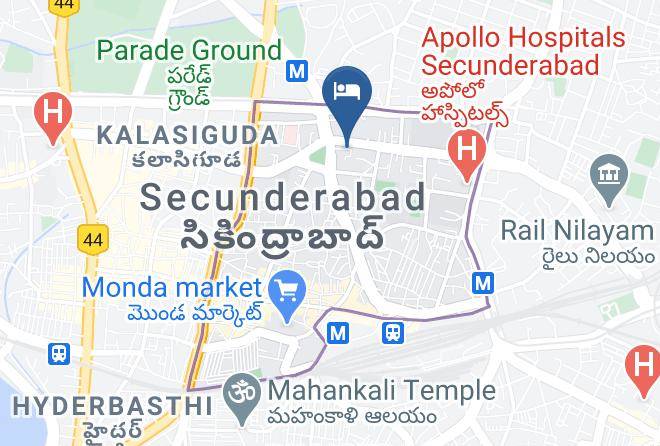 Hyderabad - Ohri's Baseraa Hotel Maps