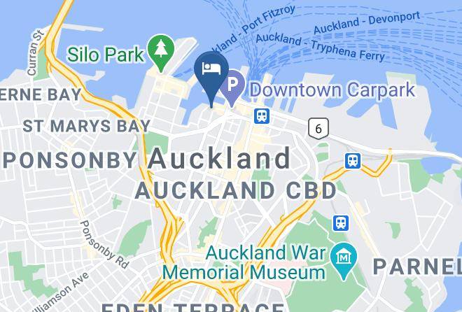 Auckland Auckland Central - Ohtel Auckland Maps
