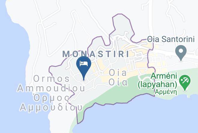 Thira - Oia Mansion Maps