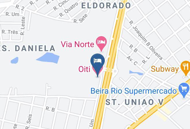 Gurupi - Oiti Hotel Maps