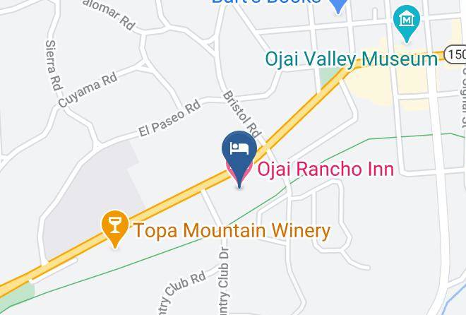 Ventura - Ojai Rancho Inn Maps