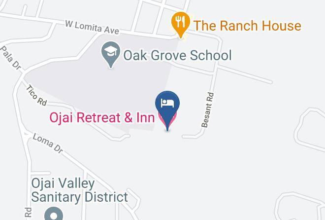 Ventura - Ojai Retreat & Inn Maps