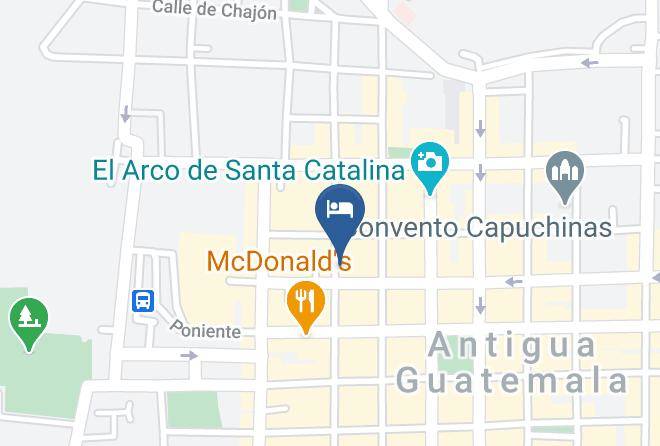Antigua Guatemala - Ojala Hotel Maps