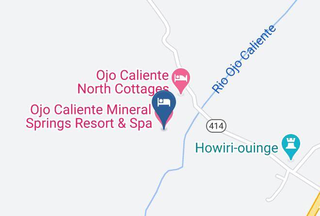 Taos - Ojo Caliente Mineral Springs Resort & Spa Maps