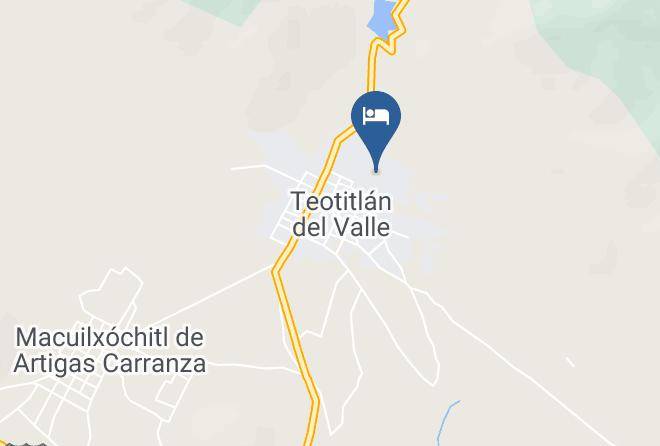 Teotitlan Del Valle - Ojo De Luna Maps
