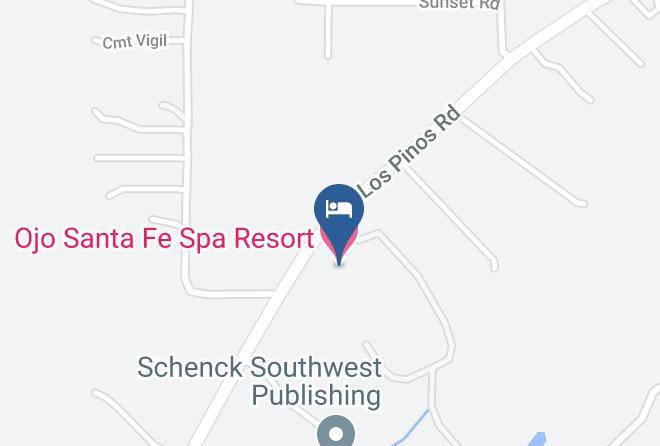 Santa Fe - Ojo Santa Fe Spa Resort Maps