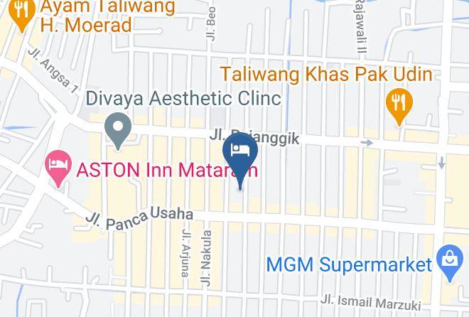 Kota Mataram - Oka Homestay Maps