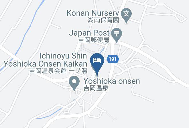 Tottori City - Okajima Hot Spring Inn Maps