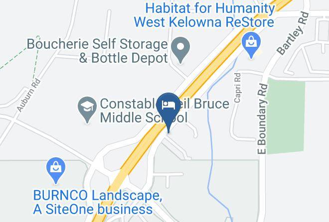 Central Okanagan - Okanagan Rv Park Maps