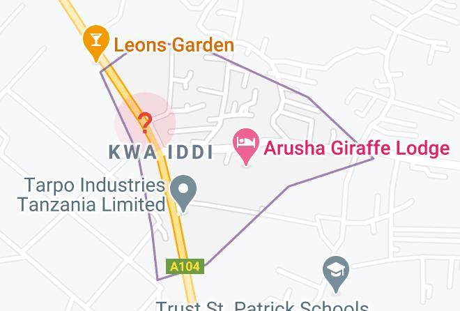 Arusha - Okaseni Lodge Maps