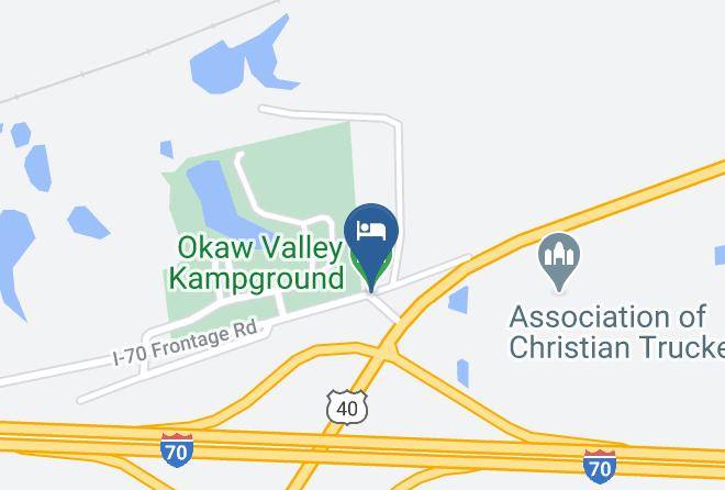 Fayette - Okaw Valley Kampground Maps