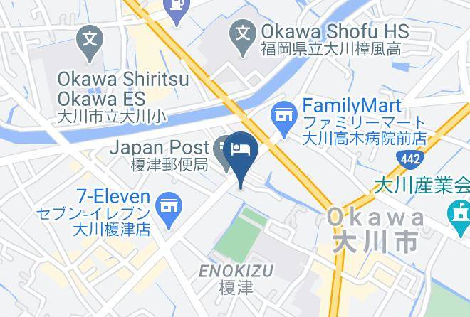 Okawa City - Okawaribasaidohoteru Maps