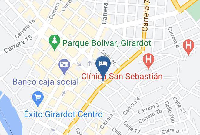 Girardot - Okawango Alojamiento Maps
