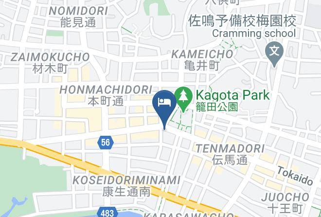 Okazaki City - Okazaki Micro Hotel Angle Maps