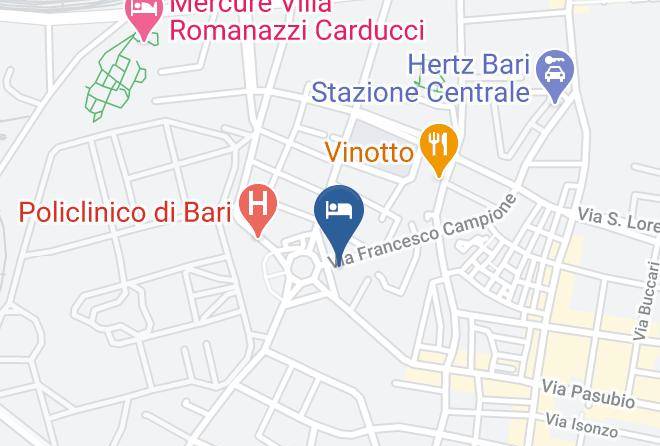 Bari - Okey Homes Bed&breakfast Maps