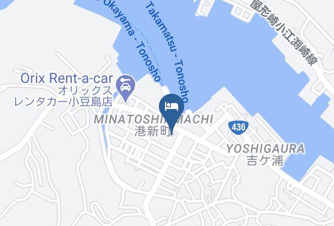 Tonosho Townshozu District - Okido Hotel Maps