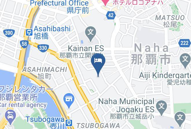 Naha City - Okinawa Harborview Hotel Maps