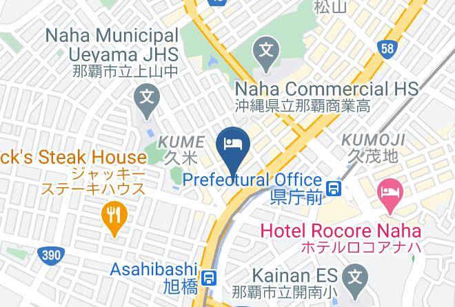 Naha City - Okinawa Nahana Hotel & Spa Maps