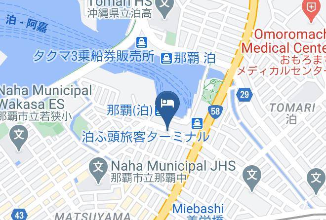 Okinawa Oriental Hotel Map