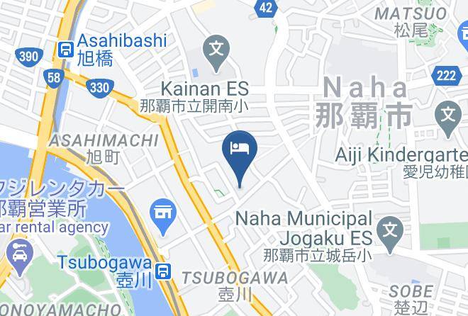 Naha City - Okinawa Weekly Harborview Mansion Main Building Maps