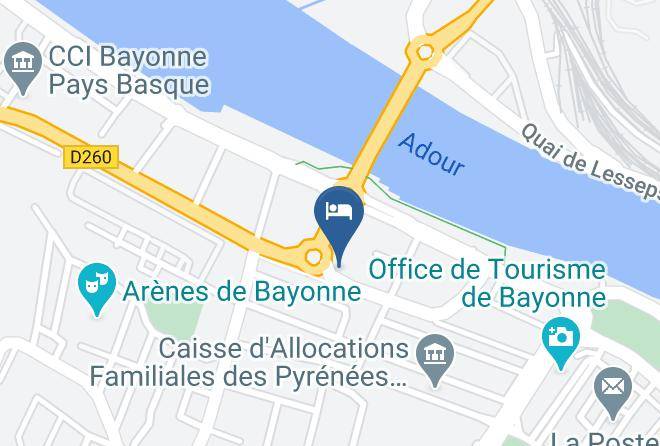 Pyrenees Atlantiques - Okko Hotels Bayonne Centre Maps