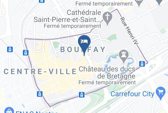 Loire Atlantique - Okko Hotels Nantes Chateau Maps