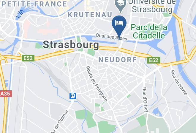 Bas Rhin - Okko Hotels Strasbourg Centre Maps