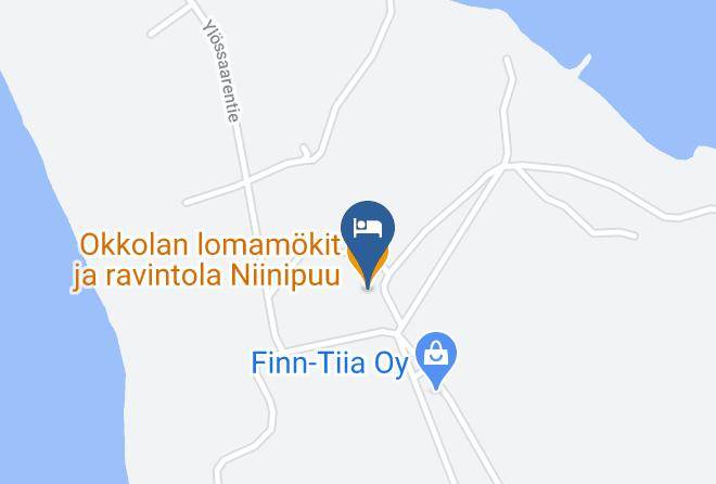 Puumala - Okkolan Lomamokit Ja Ravintola Niinipuu Maps