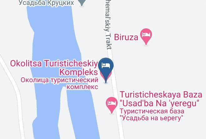 Chemalsky District - Okolitsa Turisticheskiy Kompleks Maps