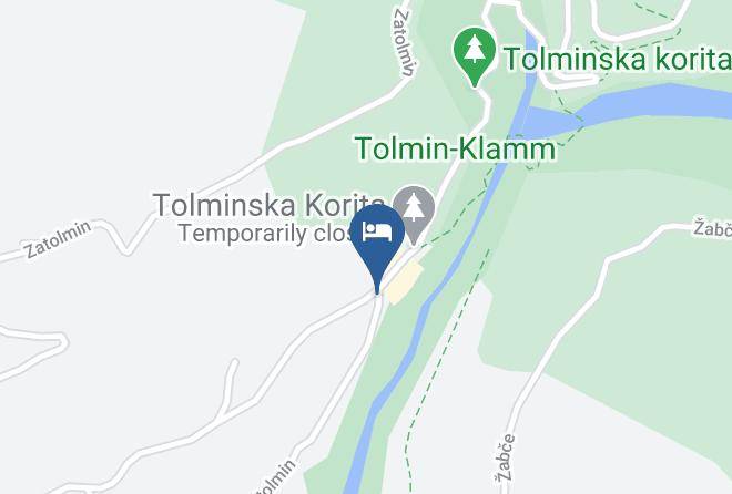 Tolmin - Okrepcevalnica Tolminska Korita Maps
