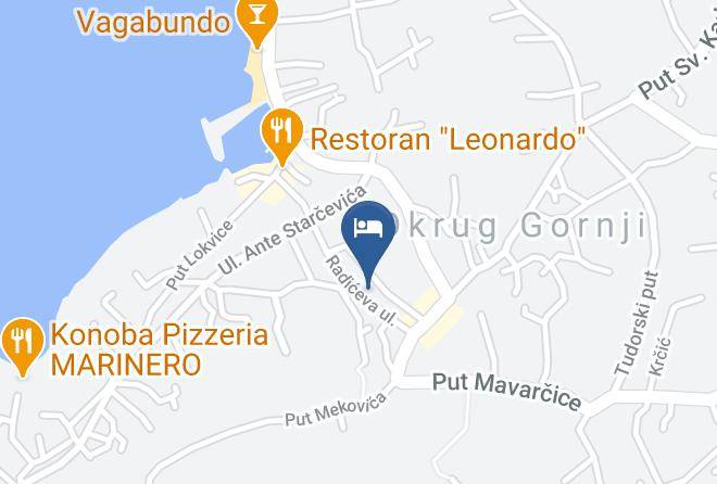 Donji Okrug - Okrug Gornji Maps