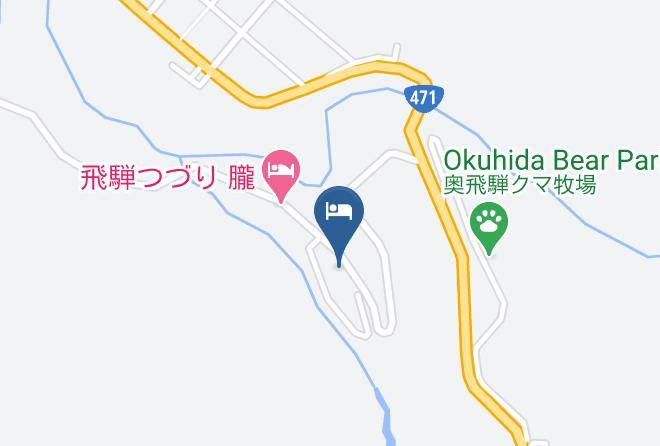 Okuhida Garden Hotel Yakedake Map