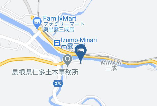 Okuizumo Townnita District - Okuizumo Cycling Terminal Maps