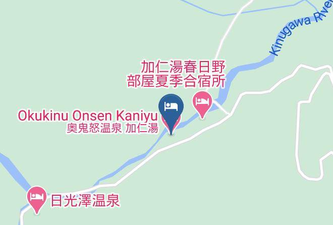 Nikko City - Okukinu Onsen Kaniyu Maps