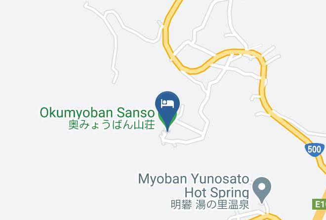 Beppu City - Okumyoban Sanso Maps