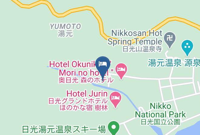 Nikko City - Okunikko Yu No Mori Maps