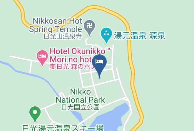 Nikko City - Oku Nikko Yumoto Onsen Yumori Kamaya Maps