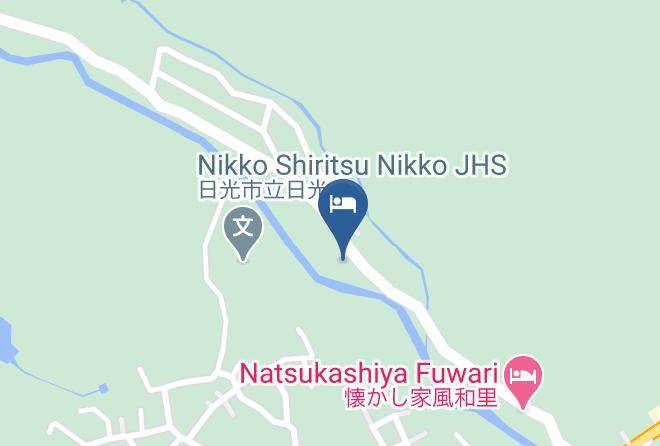 Nikko City - Okunoin Hotel Tokugawa Maps