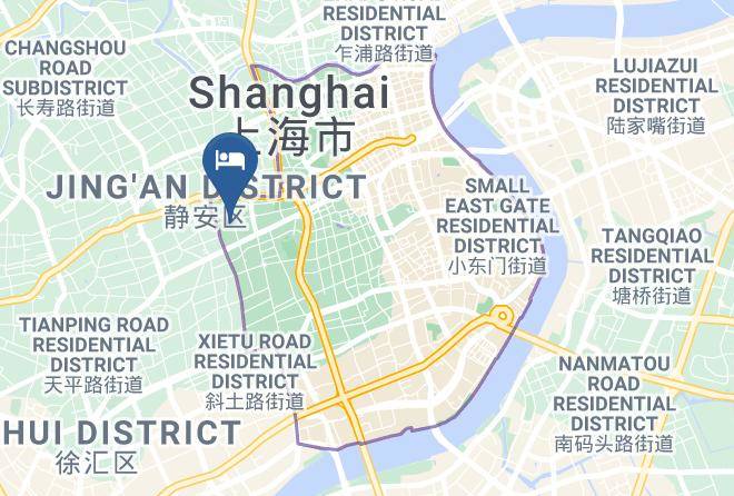 Huangpu District - Okura Garden Hotel Shanghai Maps