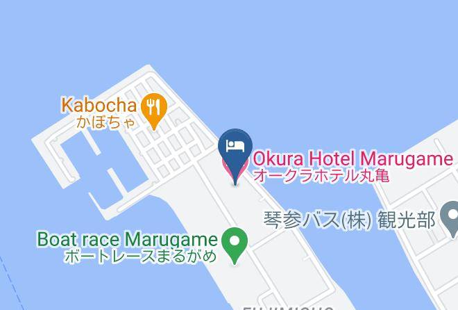 Marugame City - Okura Hotel Marugame Maps