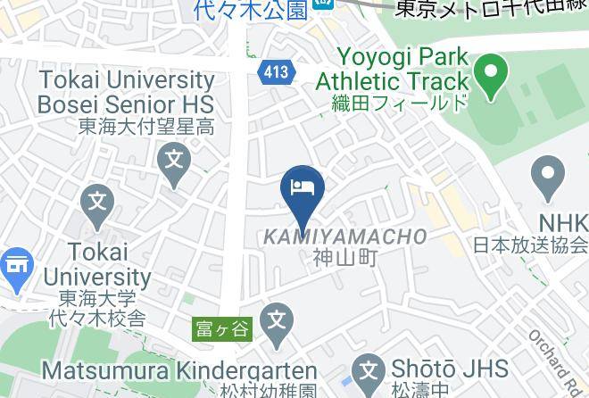 Shibuya Ward - Okushibu Residense Maps