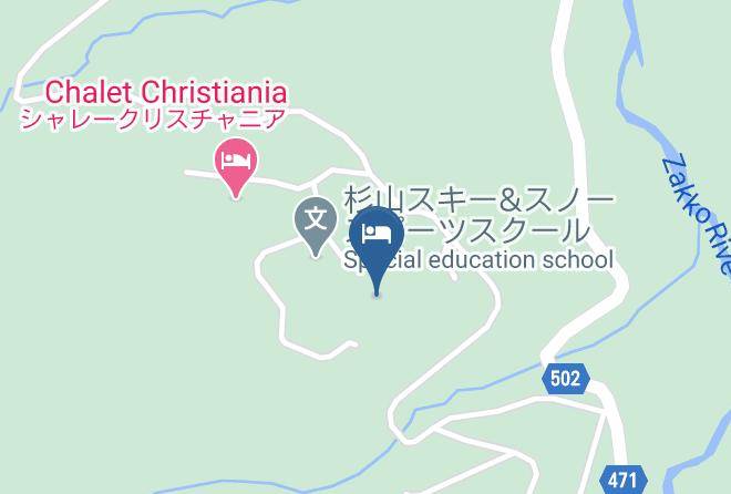 Yamanouchi Townshimotakai District - Okushiga Kogen Hotel Maps
