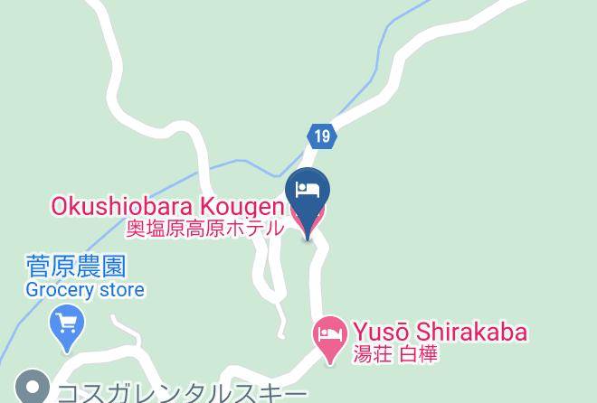 Nasushiobara City - Okushiobara Kougen Hotel Maps