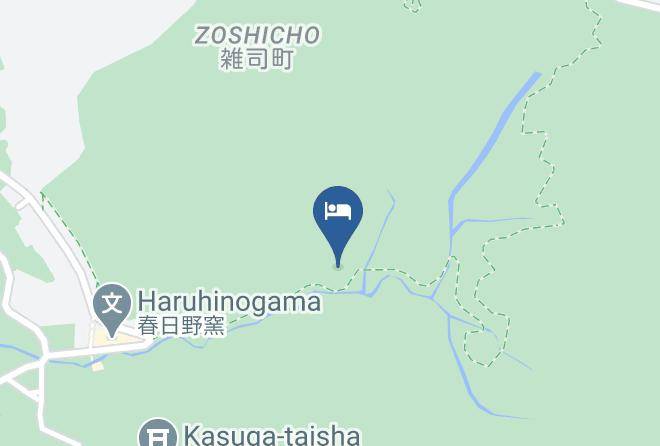 Nara City - Okuyama Nara Kasuga Tsukihitei Maps